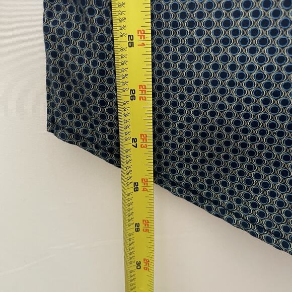 Vtg Smash Mens Shirt Button Up Printed Long Sleeve Flip Cuffs XL Geometric Print - Picture 5 of 10